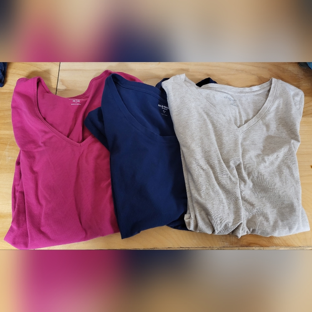 Old Navy & Liz Lange Maternity Short Sleeve Tops Bundle